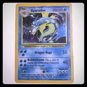 Gyrados Pokemon Card (Holo)